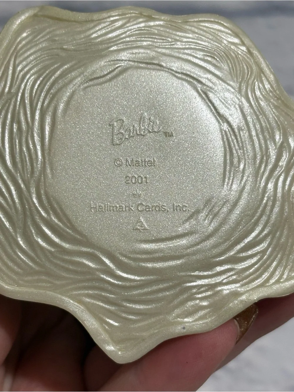 Vintage 2001 Hallmark “Celebration Barbie” ornament collectors series
